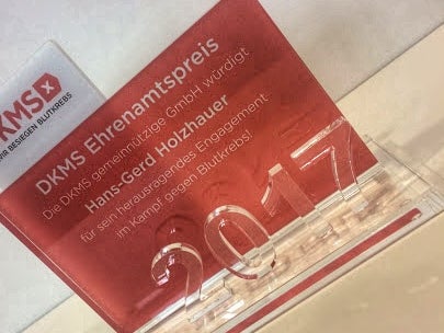 DKMS Ehrenamtspreis 2017 DKMS Ehrenamtspreis 2017