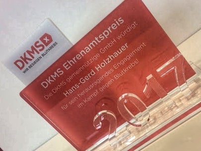 DKMS Ehrenamtspreis 2017 DKMS Ehrenamtspreis 2017