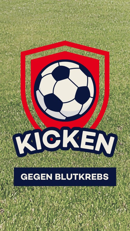 Logo "Kicken gegen Blutkrebs" Logo "Kicken gegen Blutkrebs"