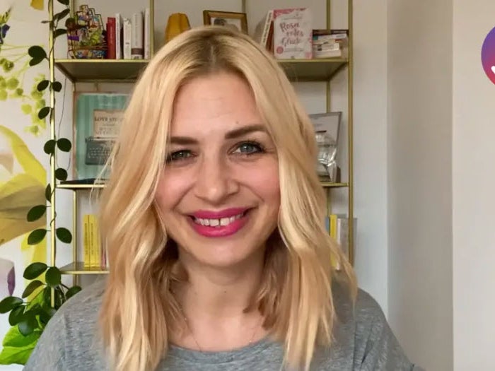 Foto einer jungen Frau Foto einer jungen Frau