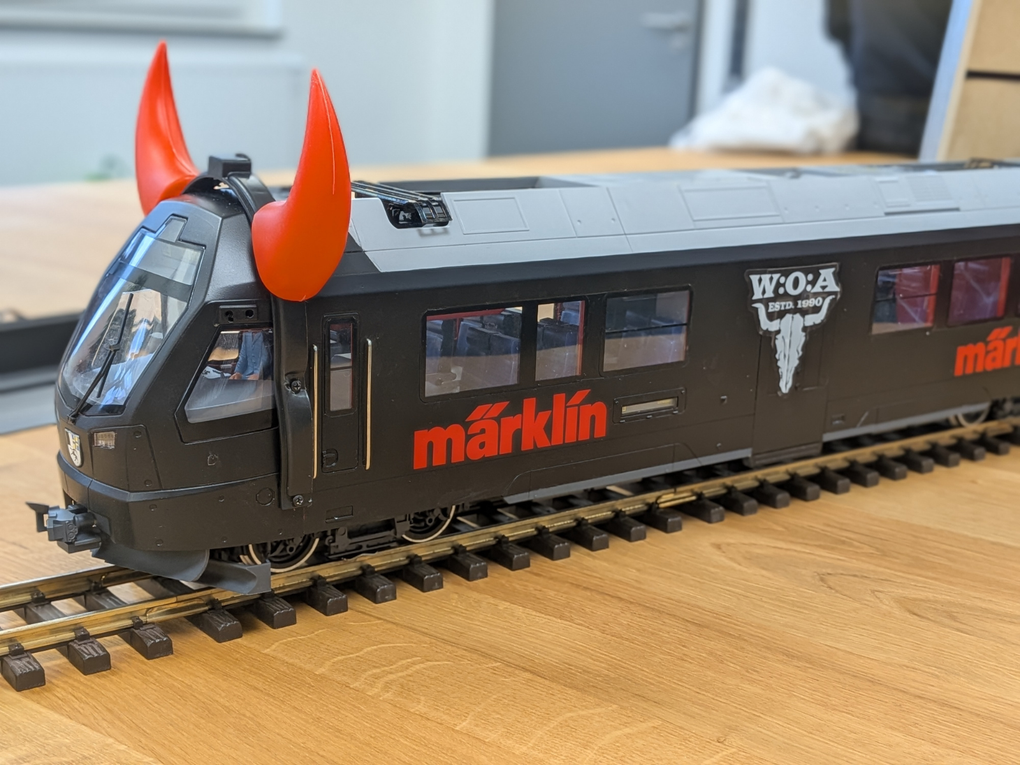 Der "Teufelszug" von Märklin Der "Teufelszug" von Märklin
