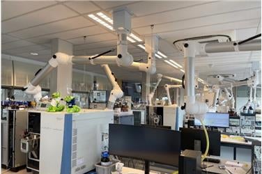 Das chemische und mikrobiologische Labor der Abteilung für Verbraucher und Sicherheit des Wirtschaftsministeriums der niederländischen Behörde für Lebensmittel und Konsumgüter in Groningen in den Niederlanden (Foto: Umweltagentur