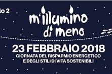 Banner der XIV Ausgabe der Radiokampagne „M'illumino di meno