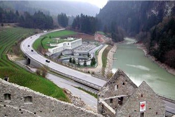 Impianto di depurazione delle acque BASSA VAL PUSTERIA, a Rio di Pusteria (Foto: Agenzia provinciale per l'ambiente)