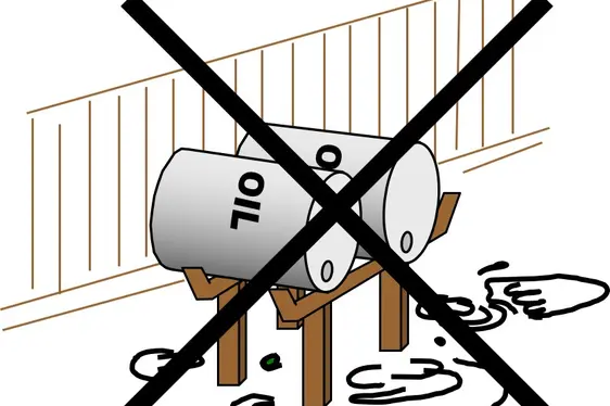 Unregelmäßiger Lagerstatt (Foto: Landesagentur für Umwelt und Klimaschutz)