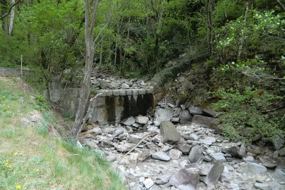 Eine veränderte Wasserführung (Foto: Landesagentur für Umwelt und Klimaschutz)