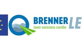 Logo des EU-Projektes BrennerLEC und des Programms Life