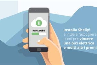 Partecipa al concorso a premi, scarica l'APP Shelly e vinci!