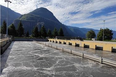 Kläranlage Branzoll (Foto: Landdesagentur für Umwelt und Klimaschutz)