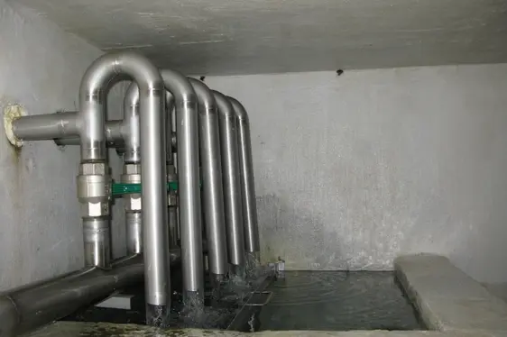 Gais, Kresswiesenquelle, Quellfassung (Foto: Landesagentur für Umwelt und Klimaschutz)