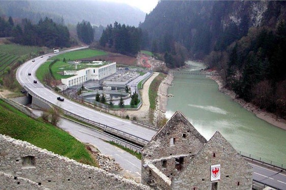 Die Kläranlage Unteres Pustertal (Foto: Landesagentur für Umwelt)