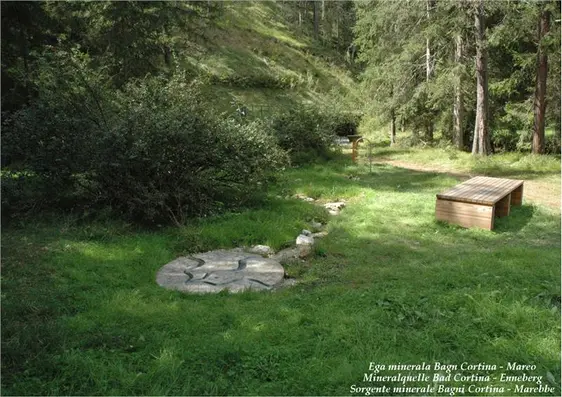 Bagni di Cortina - Cartolina (Foto: Agenzia provinciale per l'ambiente e la tutela del clima)