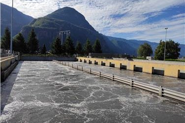 Impianto di depurazione delle acque Bronzolo (Foto: Agenzia provinciale per l’ambiente e la tutela del clima)