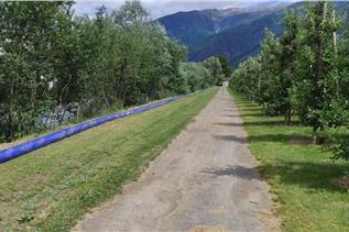 Il bypass è stato un intervento molto complesso, sia dal punto di vista tecnico che organizzativo ed ha richiesto un impegno notevole da parte di tecnici e ditte specializzate (Foto: Agenzia provinciale per l’ambiente e la tutela del clima).