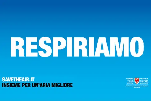 Campagna informativa Save the Air - Insieme per un'aria migliore (Grafica: Agenzia provinciale per l'ambiente e la tutela del clima)