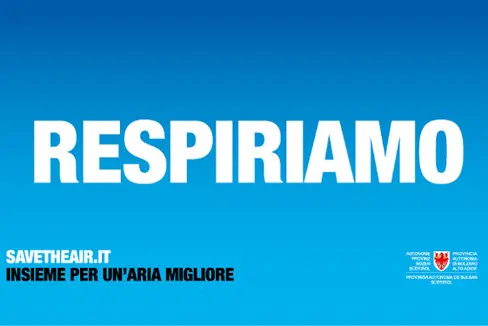 Campagna informativa Save the Air - Insieme per un'aria migliore (Grafica: Agenzia provinciale per l'ambiente e la tutela del clima)