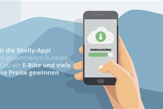 Mitmachen, Shelly-App herunterladen und gewinnen!