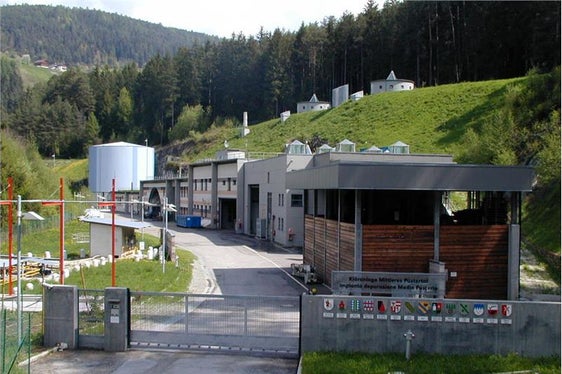 Die Kläranlage Tobl (Foto: Landesagentur für Umwelt und Klimaschutz)
