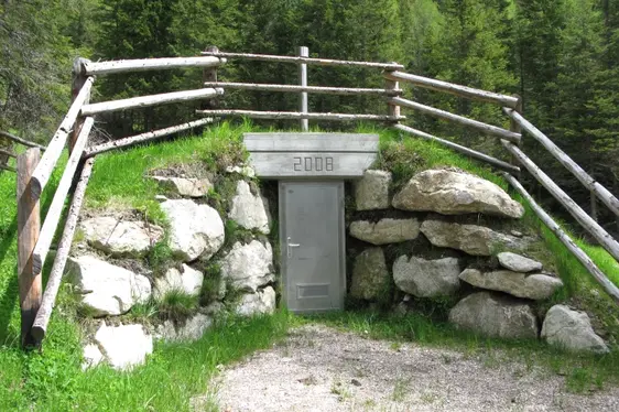 Rasen Antholz, Rautquelle, Quellfassung (Foto: Landesagentur für Umwelt und Klimaschutz)