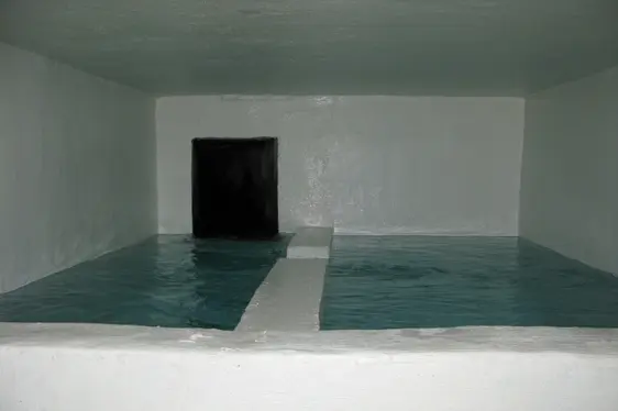 Sand in Taufers, Planggerquelle, Sedimentationsbecken (Foto: Landesagentur für Umwelt und Klimaschutz)