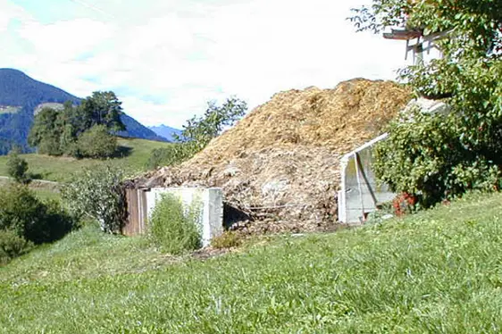 Mistlege zu voll (Foto: Landesagentur für Umwelt und Klimaschutz)