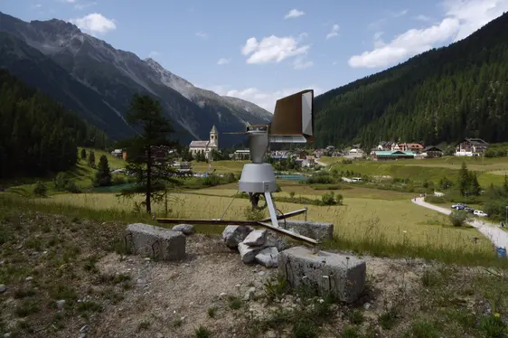 Pollenfalle Sulden (Foto: Landesagentur für Umwelt und Klimaschutz, Bucher)