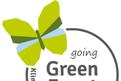 Logo going GreenEvent KlimaLand (Quelle: Landesagentur für Umwelt und Klimaschutz)