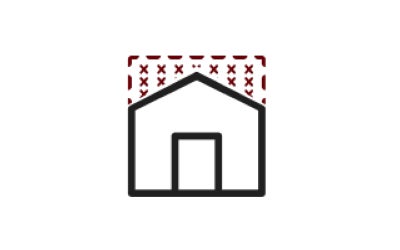 Icon of house with proposed loft extension