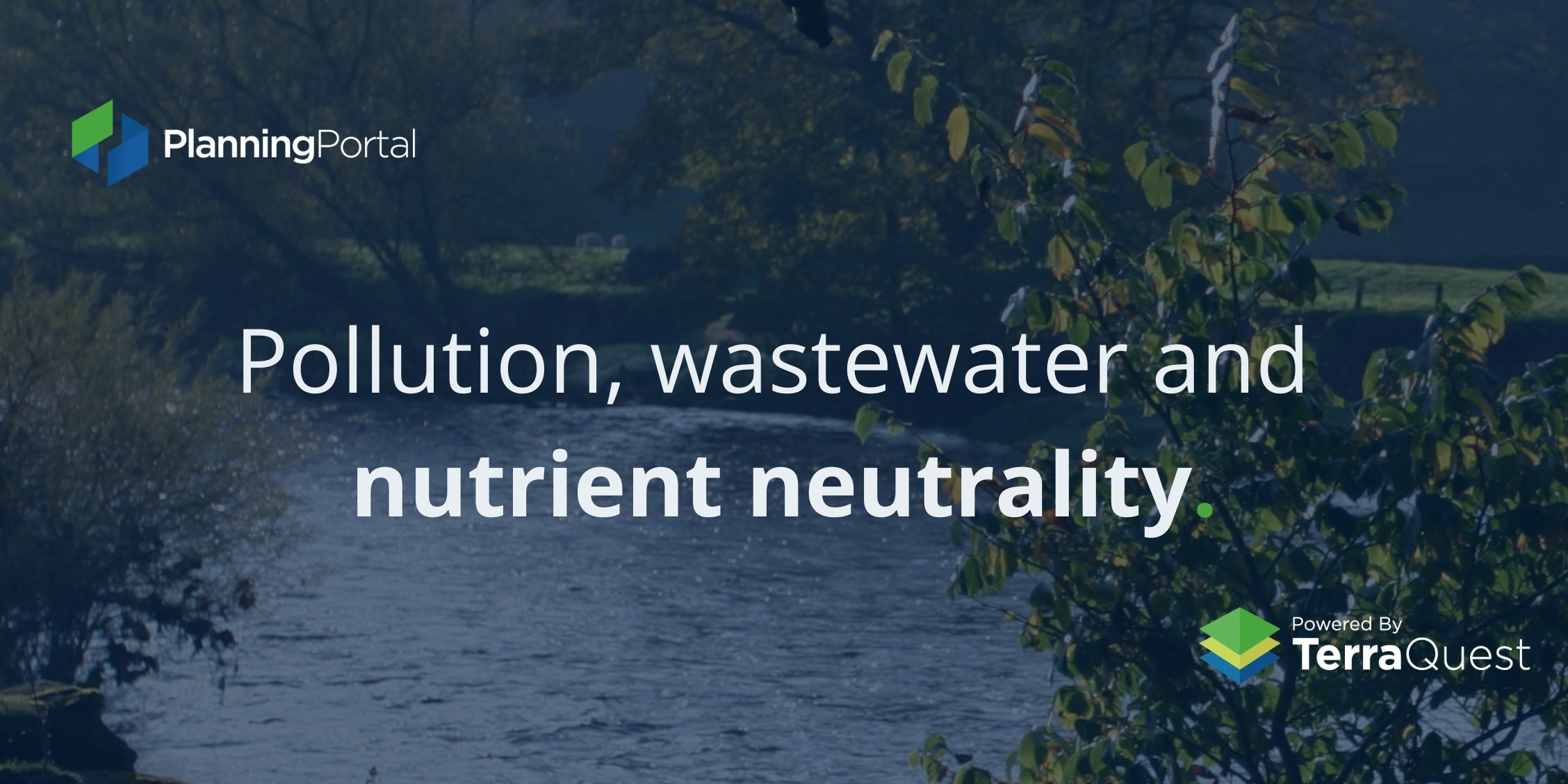 Pollution, wastewater and nutrient neutrality banner