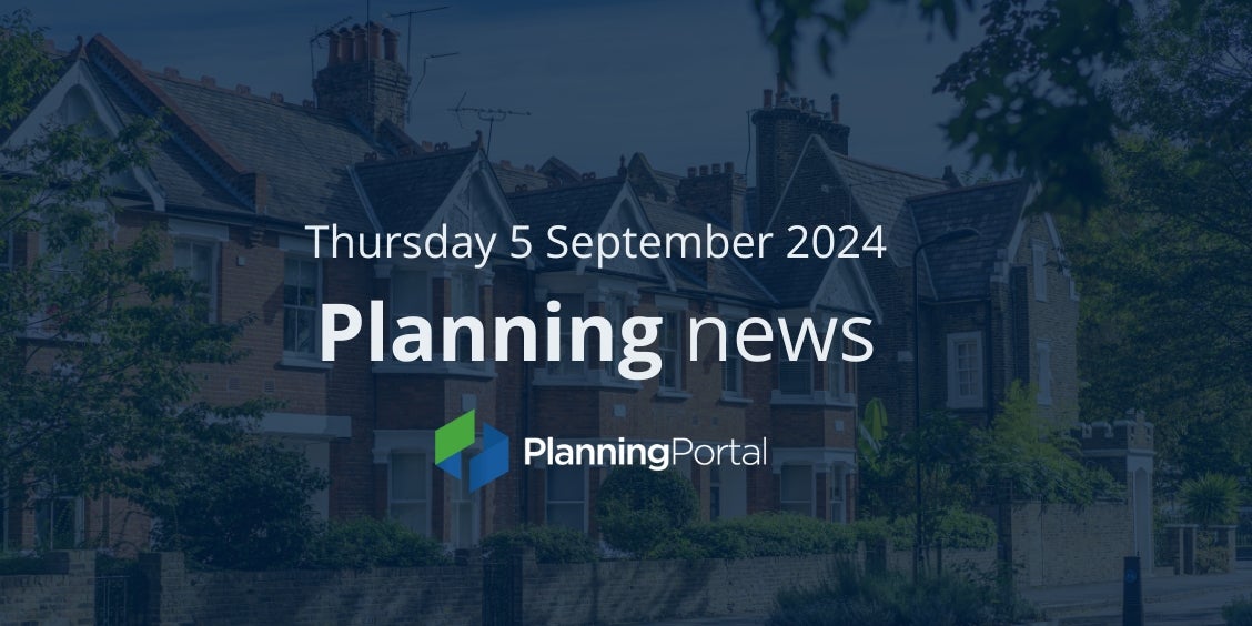 Planning news 5 september 2024