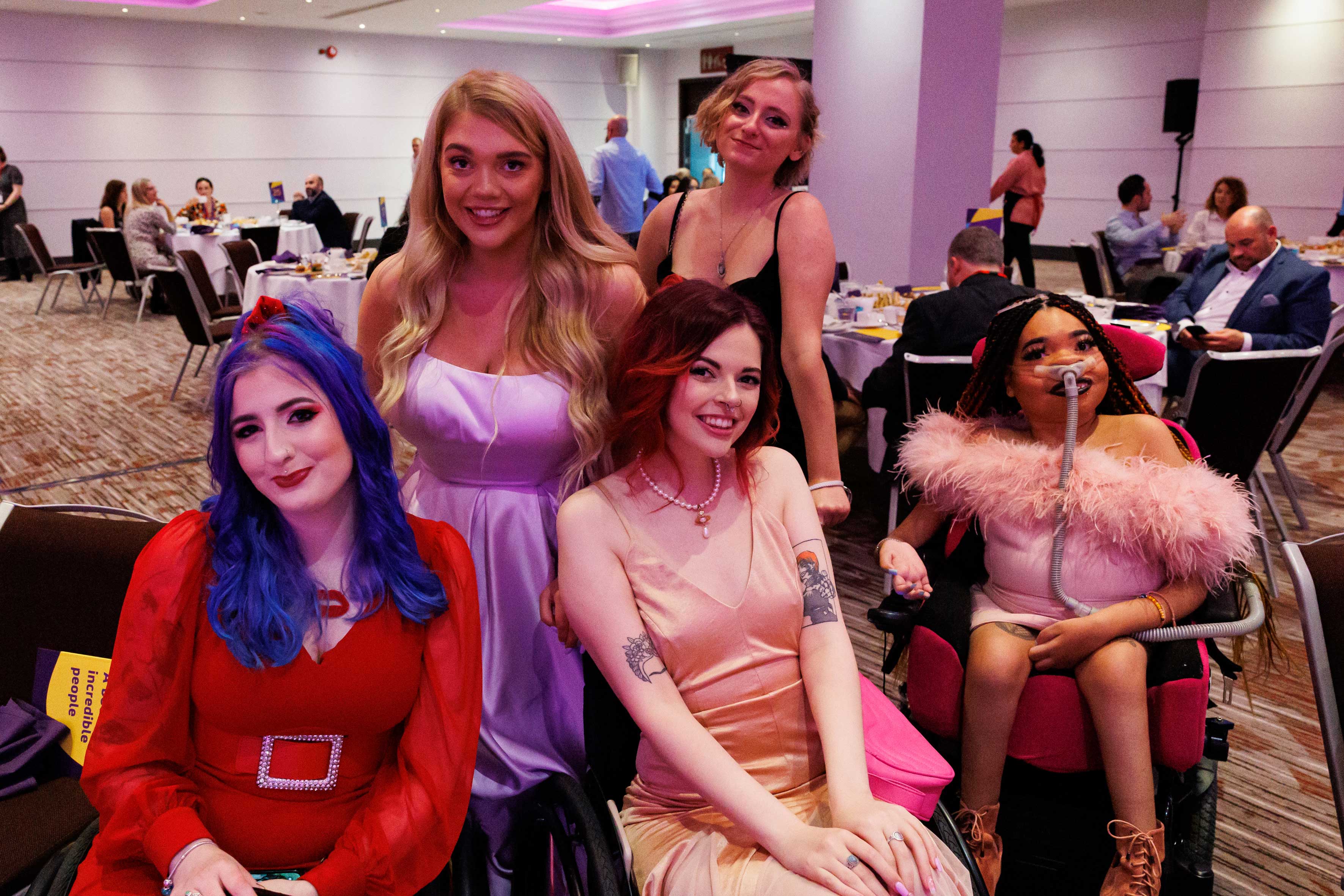 A group of women
