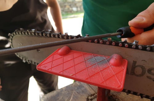 Waldarbeiterkurs an der FS Salern Waldarbeiterkurs an der FS Salern