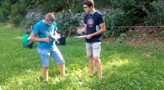 Wiesenbeurteilung an der FS Salern Wiesenbeurteilung an der FS Salern