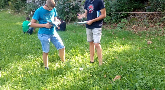 Wiesenbeurteilung an der FS Salern Wiesenbeurteilung an der FS Salern
