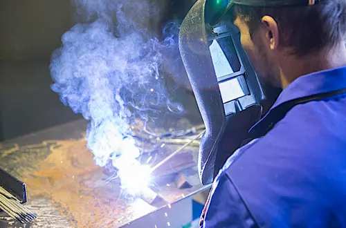 Schweissen an der Fachschule Salern Schweissen an der Fachschule Salern