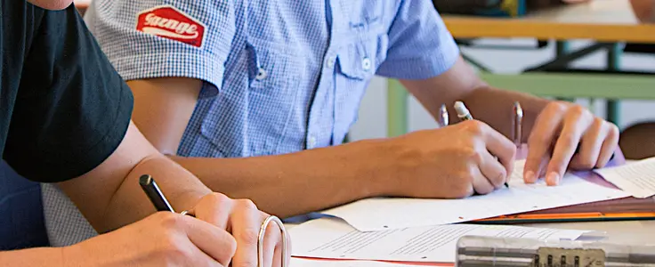 Unterricht an der FS Salern Unterricht an der FS Salern