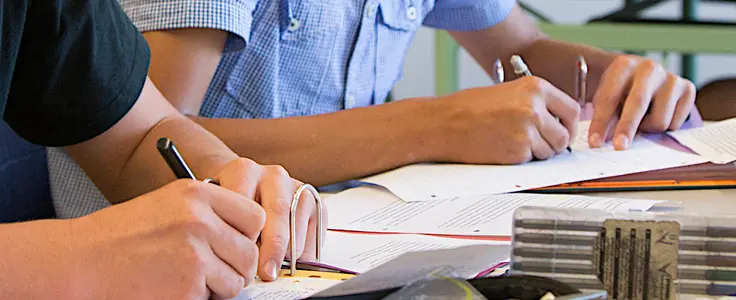 Unterricht an der FS Salern Unterricht an der FS Salern