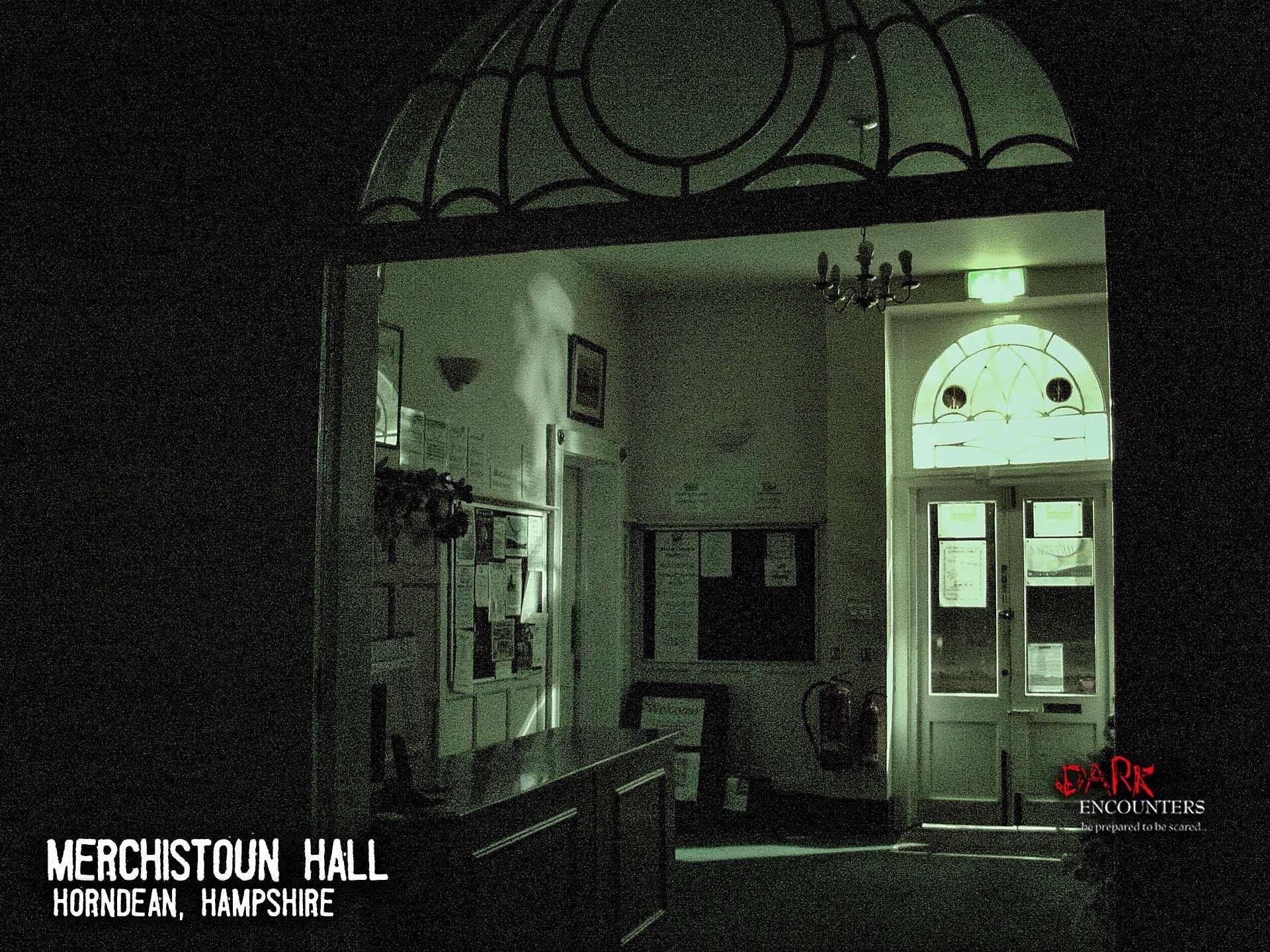The inside view of Merchistoun Hall, a haunted location