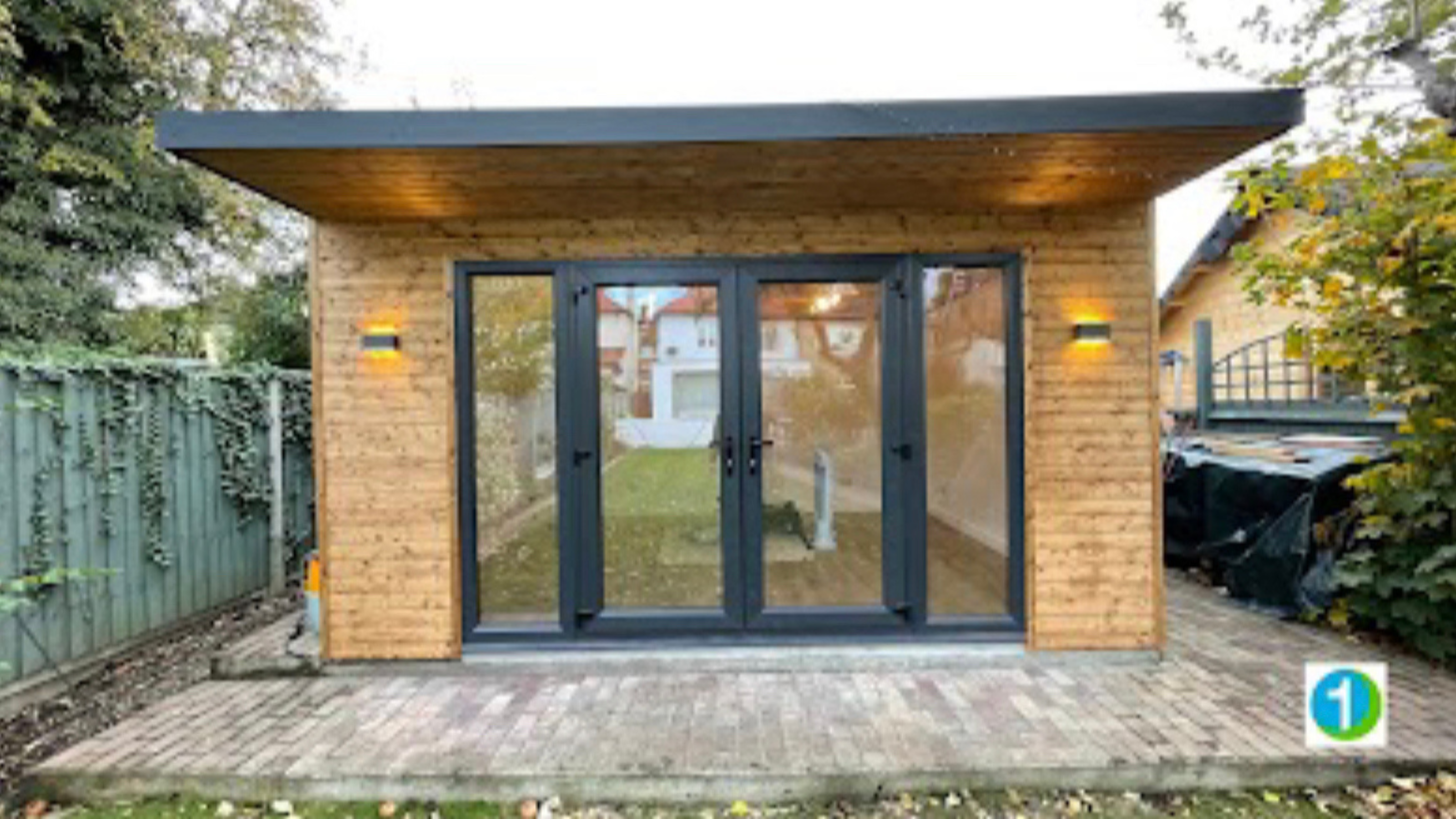 A garden office completed by the One HandyMan team