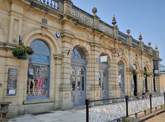 Divine Trash Clothing in the new premises in Buxton