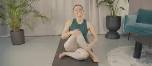 Yogalehrerin Kathi beim Detox Yoga