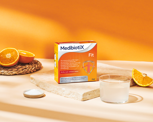 Orangene Medibiotix Fit Packung.