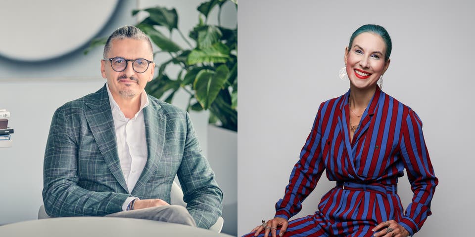 A photo of Sławomir Stępniewski & Karin Zimmermann