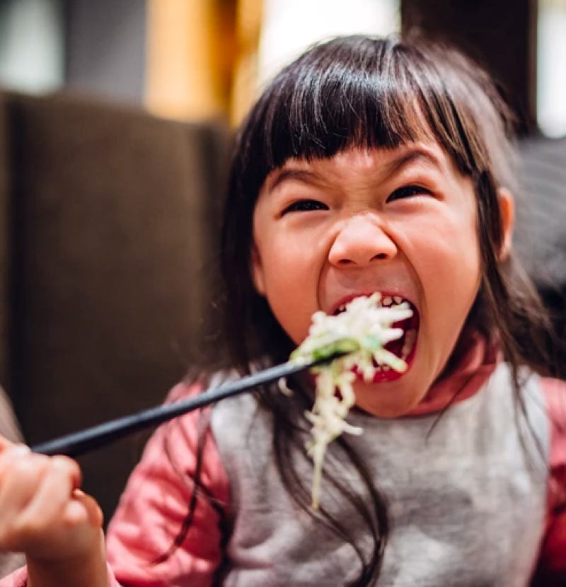 Child eating