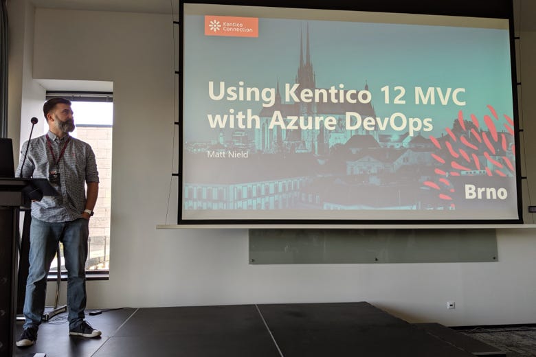 Presenting at Kentico conference