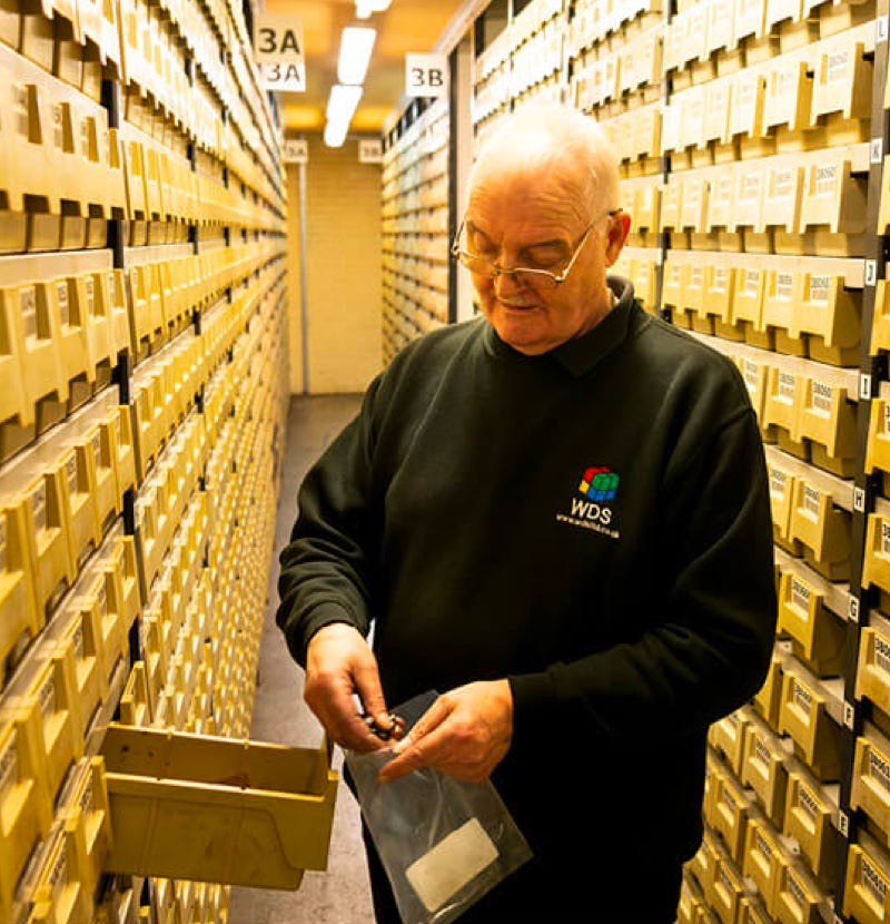 WDS employee sorting products