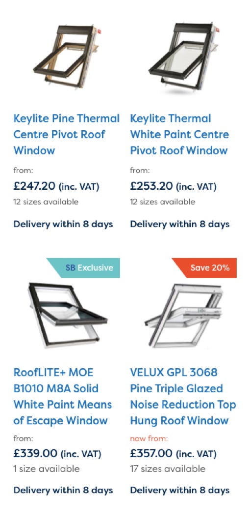 Sterlingbuild product listing