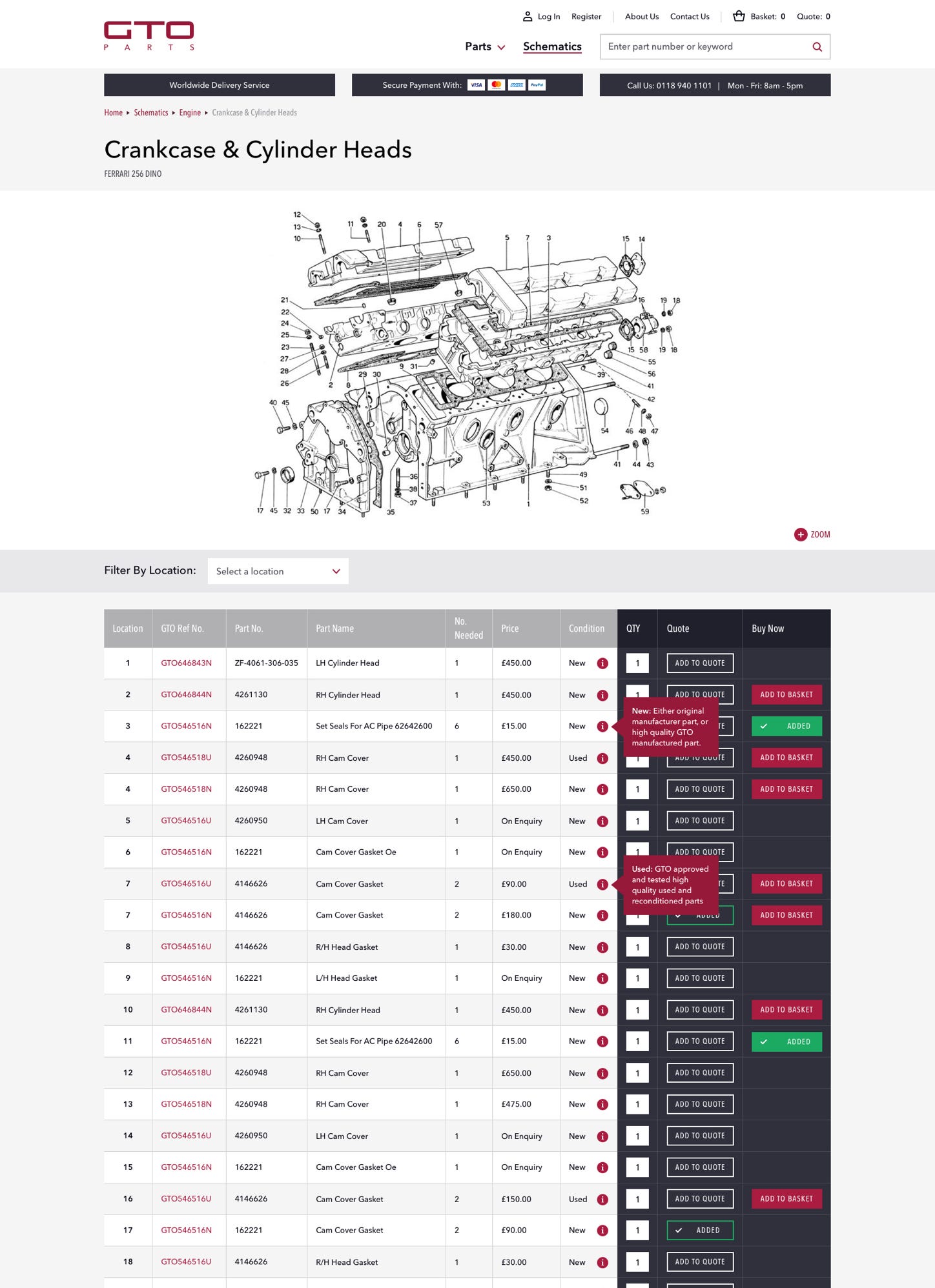 GTO Engineering product overview designs