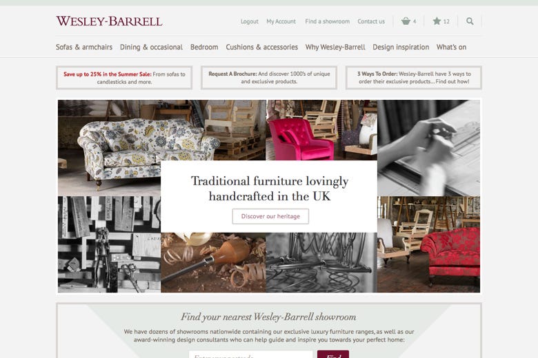 Wesley-Barrell homepage