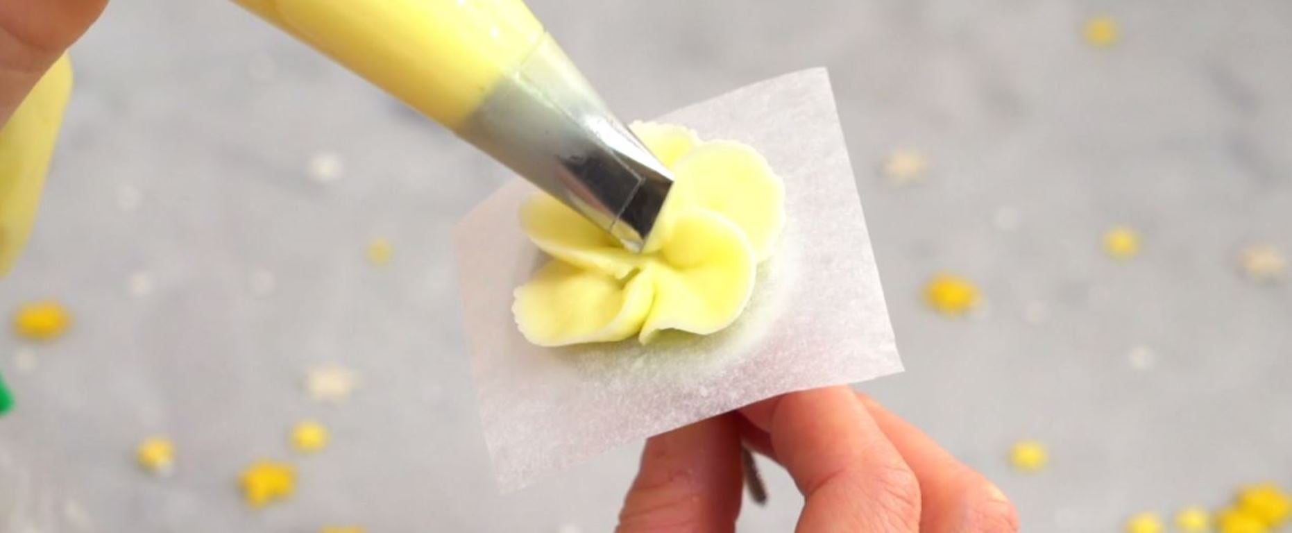 How to Create a Buttercream Camellia Flower